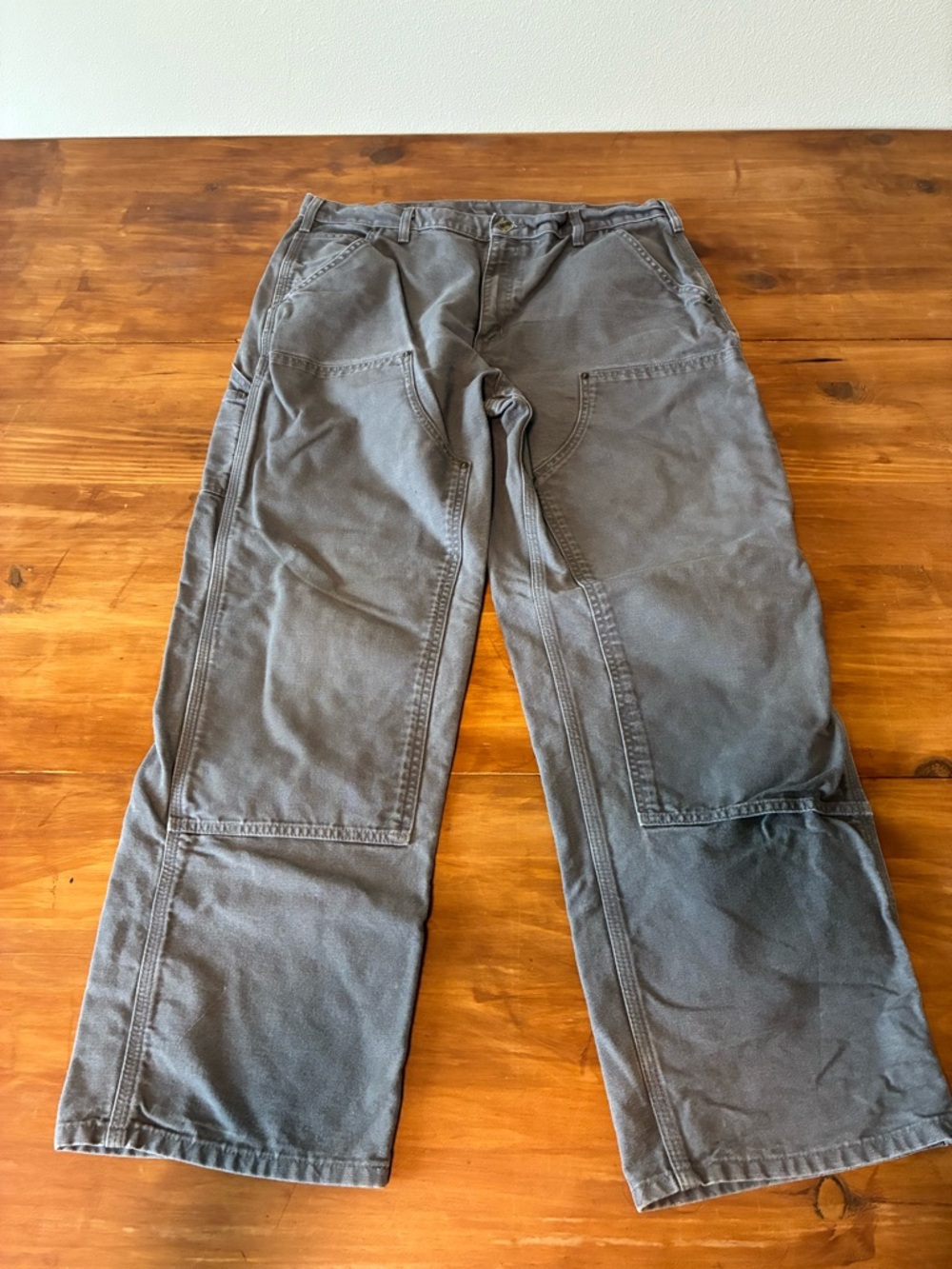 Carhartt Men's Gray Cargo Work Pants